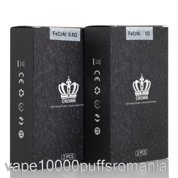 Vape Romania Uwell Crown Replacement Pods 1.0ohm Crown Pods